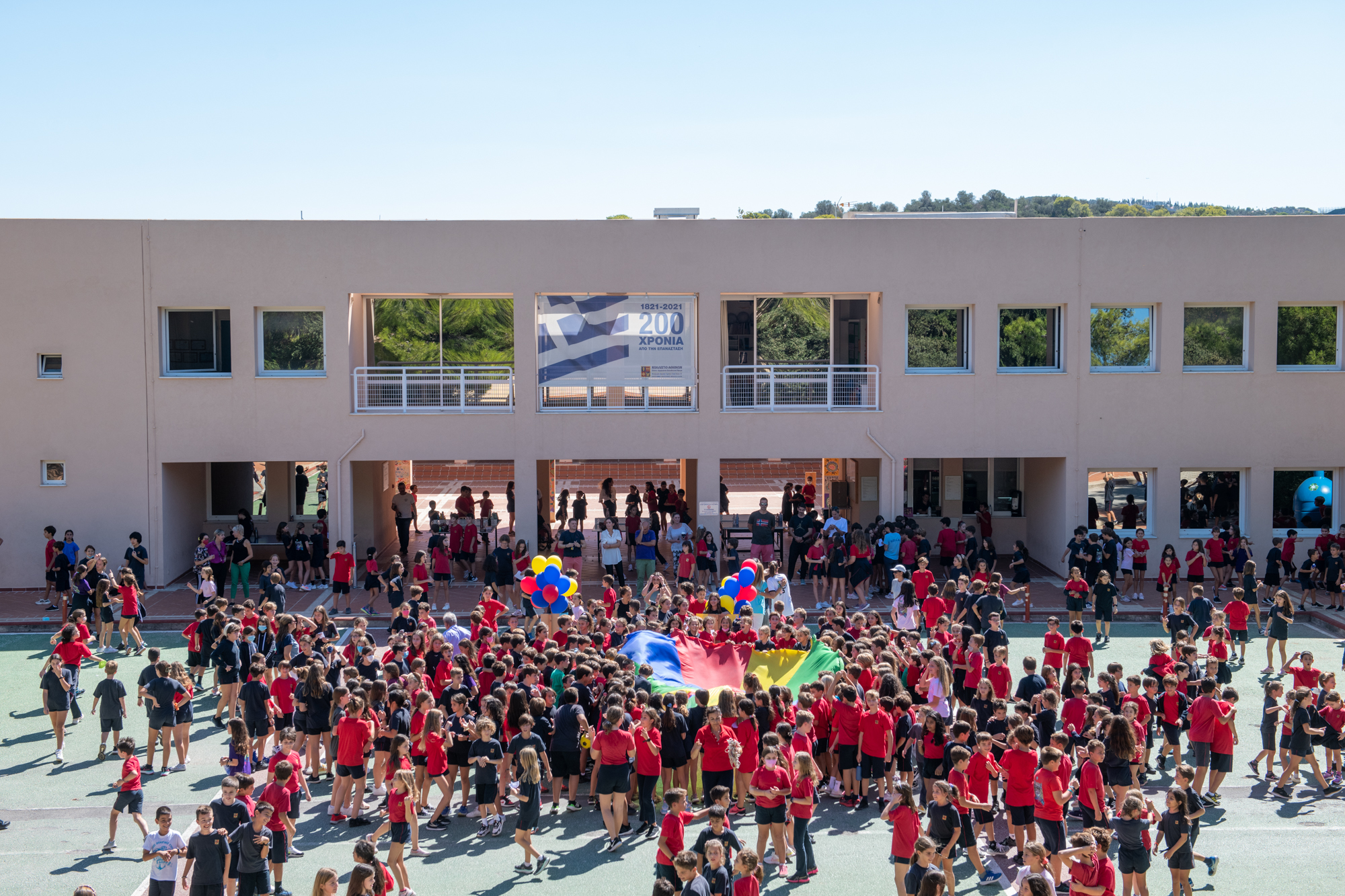 Sporting Day at Psychico College Elementary School