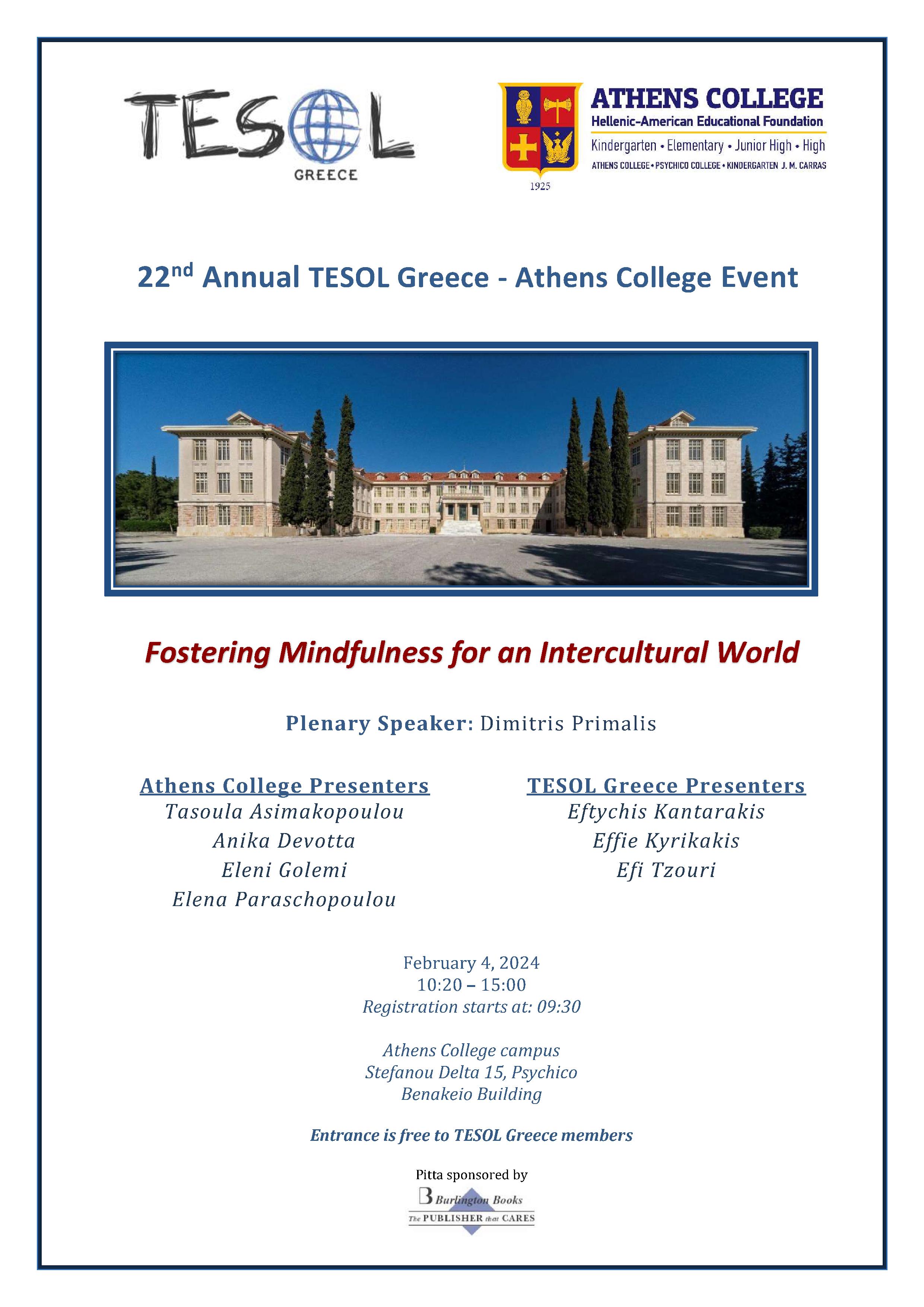 22nd Annual TESOL Greece