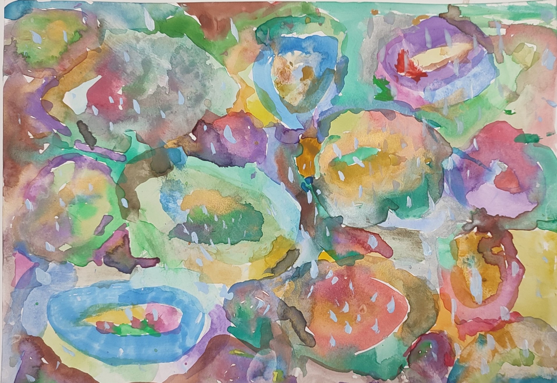 Psychico College Grade 2 student art work