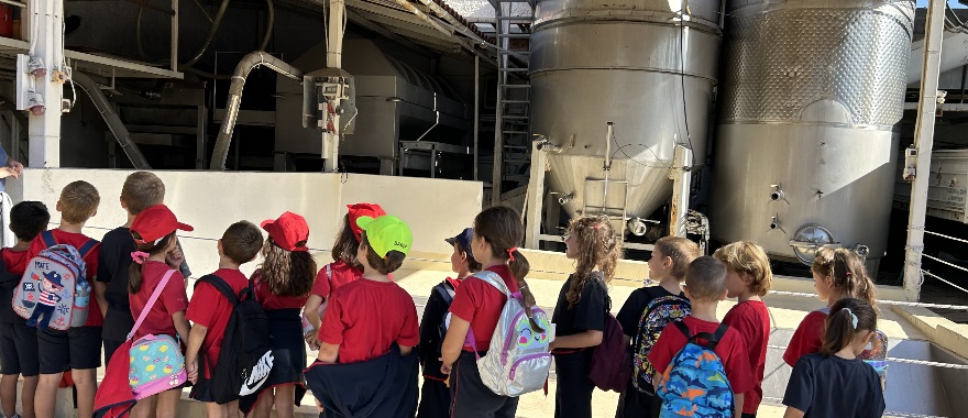 Grade 1 of Psychico College Elementary School Visits Zachaios Estate (Patitiri Zachaios)