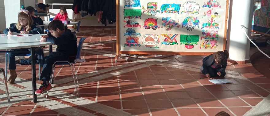 Creative Spelling Game for Psychico College Grade 1 students
