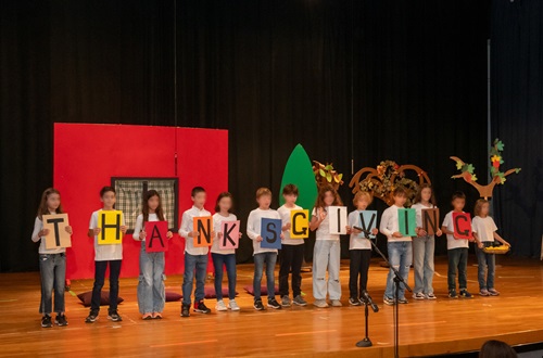 Psychico College Elementary School Thanksgiving Newsletter