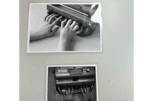 Psychico College Grade 6 students learn about the Braille system