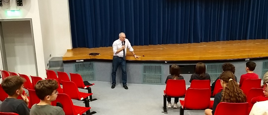Professor Lekkas' lecture to Athens College and Psychico College Grade 5 students