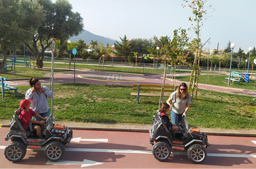 Psychico College Grade 1 students visit the Halandri Traffic Education Park