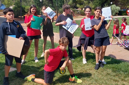 Mathematics and Nature, a different day than others for Psychico College Elementary section 6στ