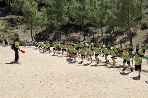 Psychico College Grade 4 students' excursion to ancient Nemea