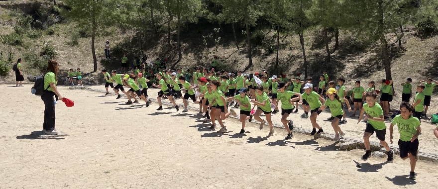 Psychico College Grade 4 students' excursion to ancient Nemea