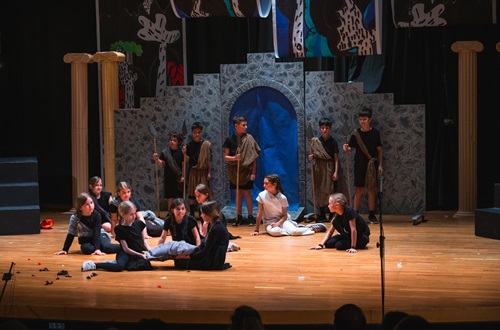 Revival of ancient drama at Psychico College Elementary School
