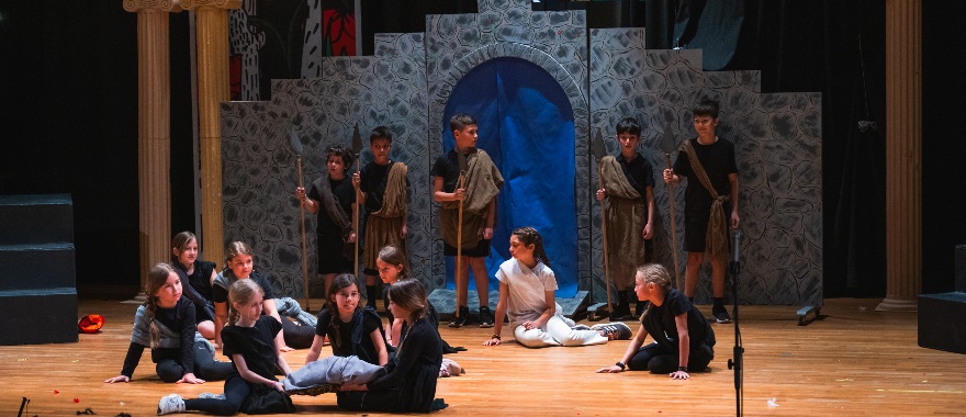 Revival of ancient drama at Psychico College Elementary School