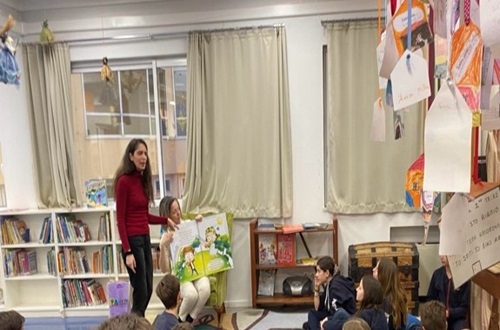 Book Presentation at the Psychico College Elementary School French Department
