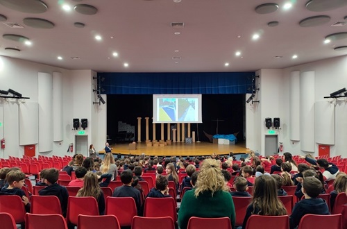 Mayor of Papagos-Xolargos visit to Psychico College Elementary School