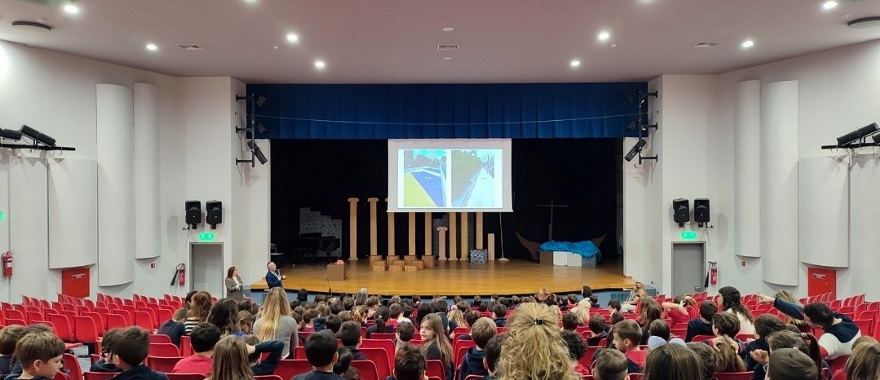 Mayor of Papagos-Xolargos visit to Psychico College Elementary School