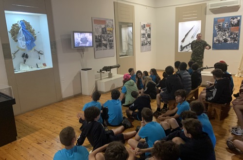 Psychico College Elementary School Grade 6 excursion to Nafplio