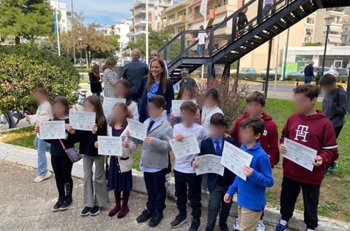 Psychico College Elementary School students distinguished at the 6th "Pythagoras" Mathematical Competition