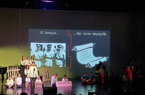 Anniversary of the Polytechnic Uprising at Psychico College Elementary School