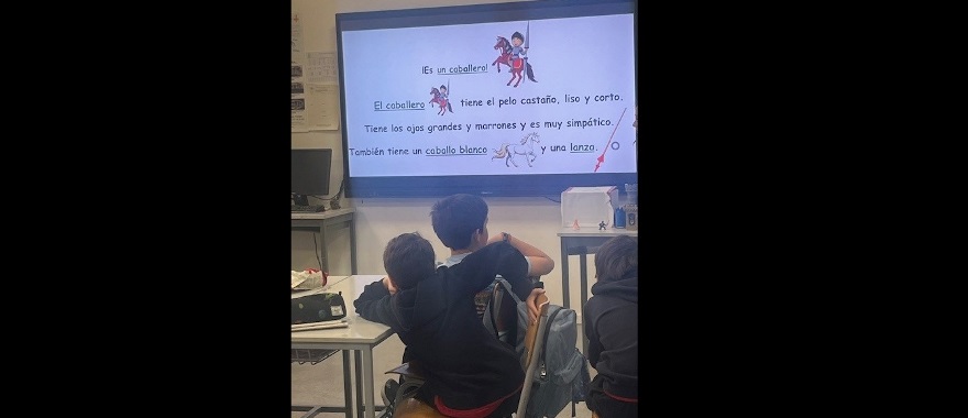 Psychico College Elementary School - Spanish Department celebrates Sant Jordi Day