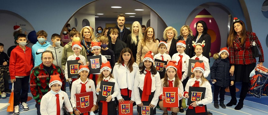 Psychico College Elementary - "Little Santa" - Lifeline Hellas - Children's Hospitals