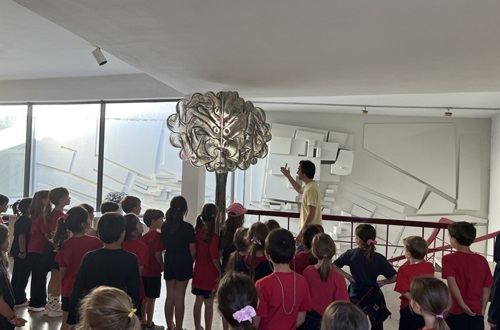 Psychico College Grade 2 visits the Vorres Museum
