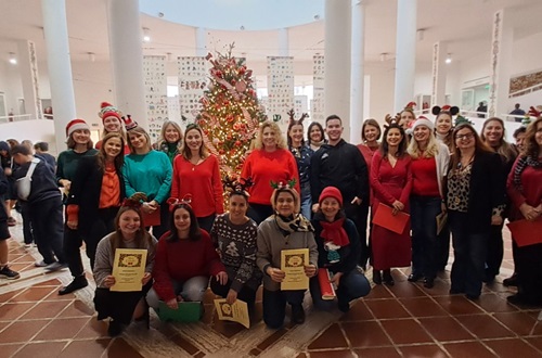 Christmas Tree Lighting at Psychico College Elementary School