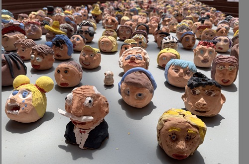 Psychico College Elementary School - Faces - "The art of diversity and coexistence"