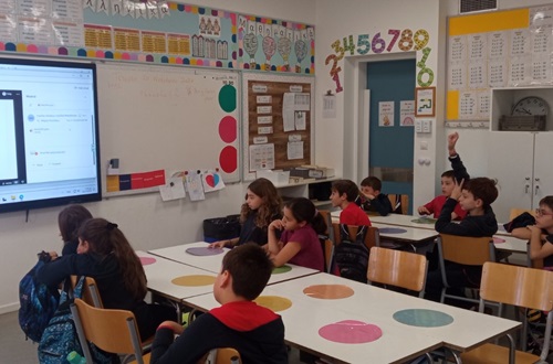 Psychico College Elementary School Spanish Club
