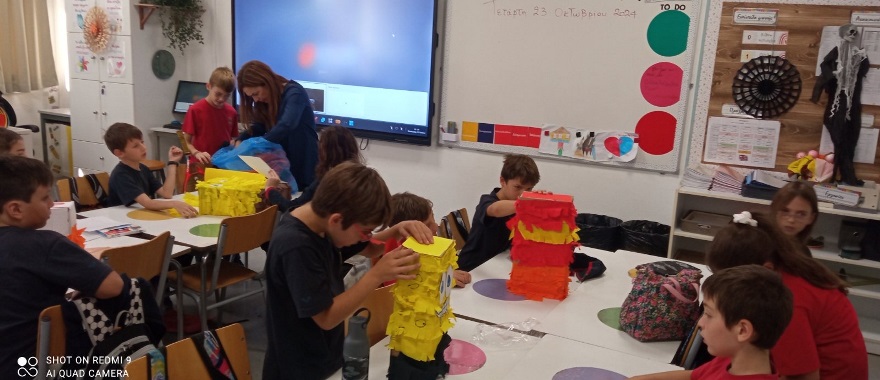 Psychico College Elementary School Spanish Club