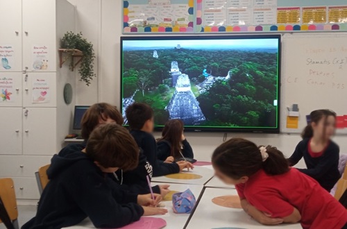 Psychico College Elementary School Spanish Club