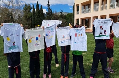 Psychico College Elementary School - International Day of Happiness