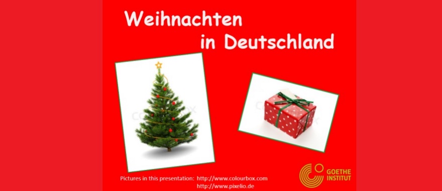 Christmas in German for Psychico College Elementary German Class students