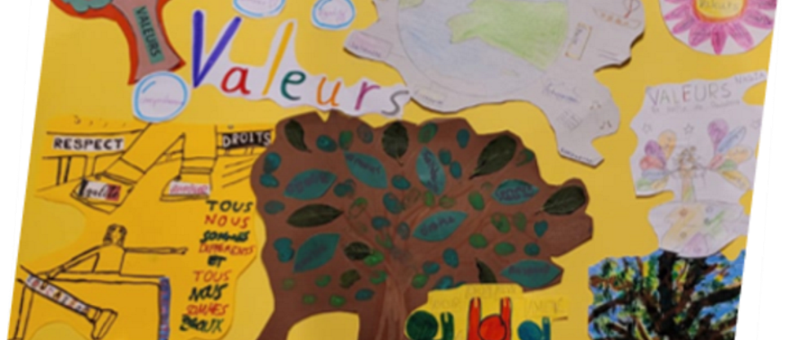 Psychico College Elementary School French class activities for the International Day of Disability and Grade 6 Correspondence