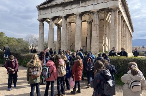 Psychico College Elementary School Grade 4 - Educational visit to the Ancient Agora of Athens