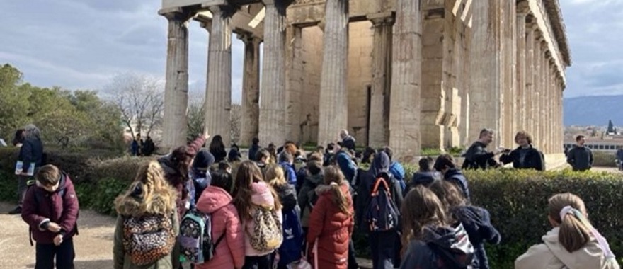 Psychico College Elementary School Grade 4 - Educational visit to the Ancient Agora of Athens