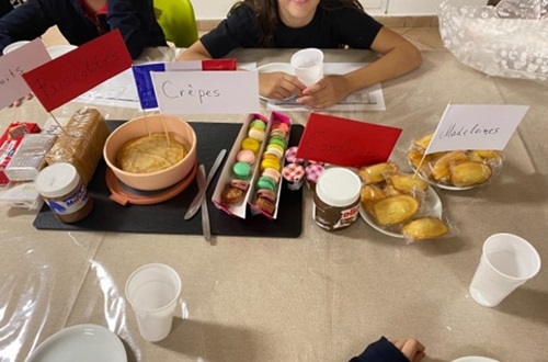 Psychico College Elementary Grade 6 - French Breakfast