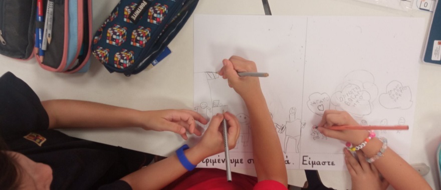 "Rules of our School" Activity of Psychico College Grade 1