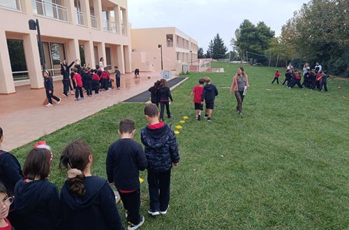 Psychico College Elementary School - World Children's Day - Grade 1 Game Day