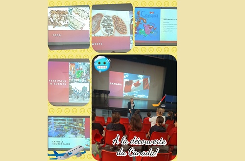 Psychico College Elementary School - French Department - Presentation on Canada