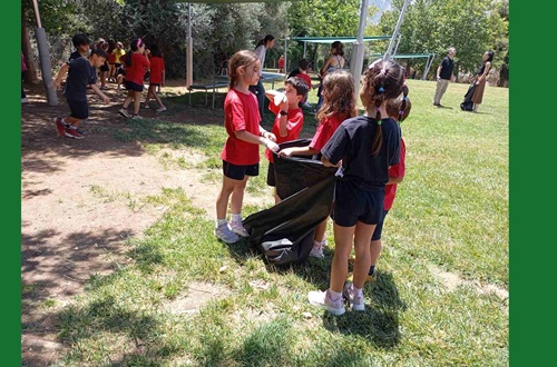 Psychico College Elementary School – School Cleanup Initiative