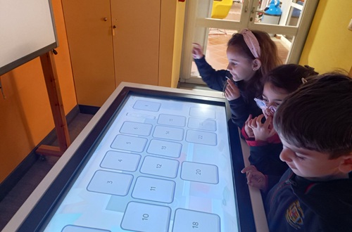 Psychico College Elementary School - The gods of Olympus in the computer lab - Grade 1