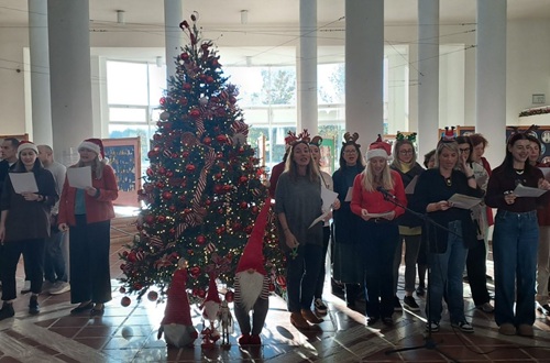 Psychico College Elementary School – Start of Christmas events 2025 – Christmas tree lighting ceremony