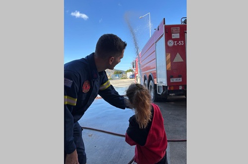 Psychico College Elementary School Grade 2 visits the Fire Corps Museum