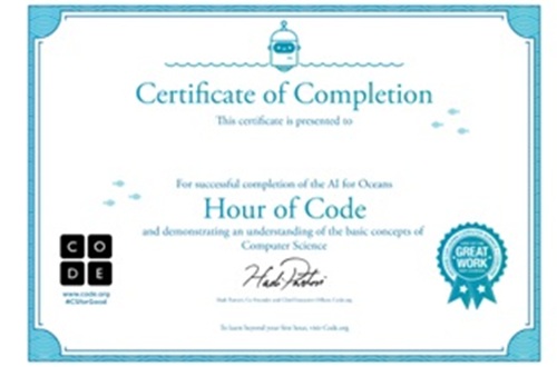 Psychico College Elementary School - Celebrating EU Code Week