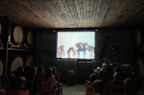Psychico College Elementary School Grade 1 - Visit to Zahaios Winery