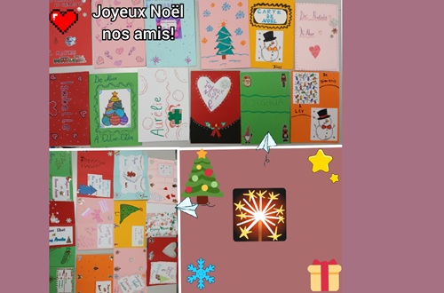 Psychico College Elementary School - Correspondence with the Ecole Centrale Dalheim in Luxembourg - French Department