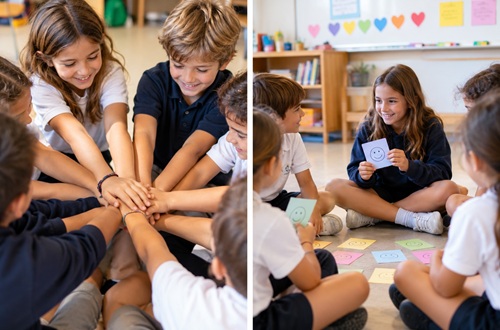 Psychico College Elementary School – Psychoeducational Department: Getting to know each other, connecting, becoming a team!