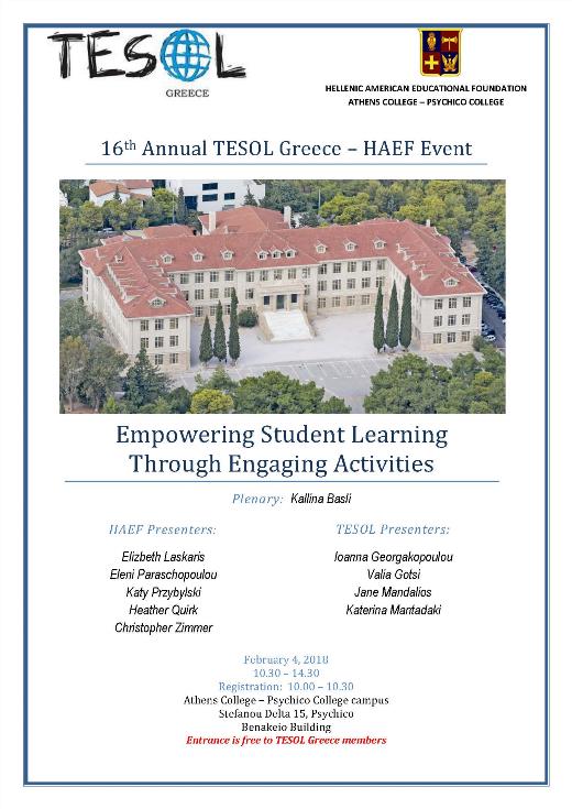 16th Annual TESOL Greece
