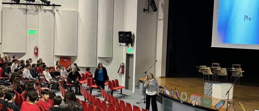 Safer Internet Day at Psychico College Elementary School