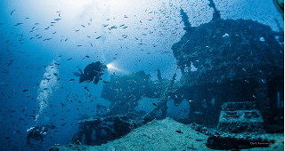100 Years of History Rests at a Depth of 100 Meters on the Seabed