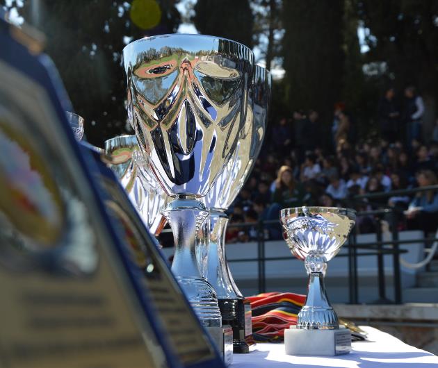 students and alumni have won greek championships and have participated in Balkan, European and World athletic tournaments as well as Olympic Games