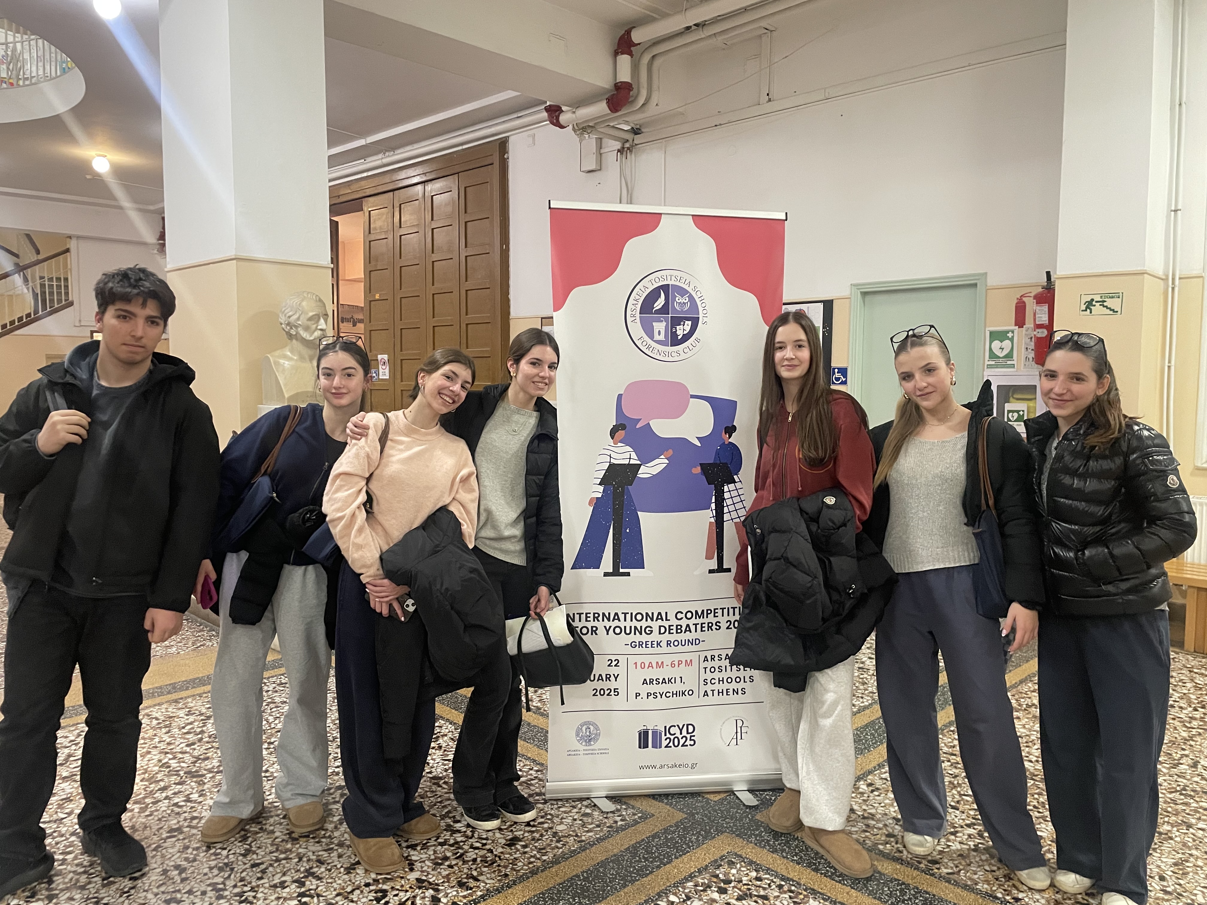 Students Qualify for the International Finals Day of the International Competition for Young Debaters 2025